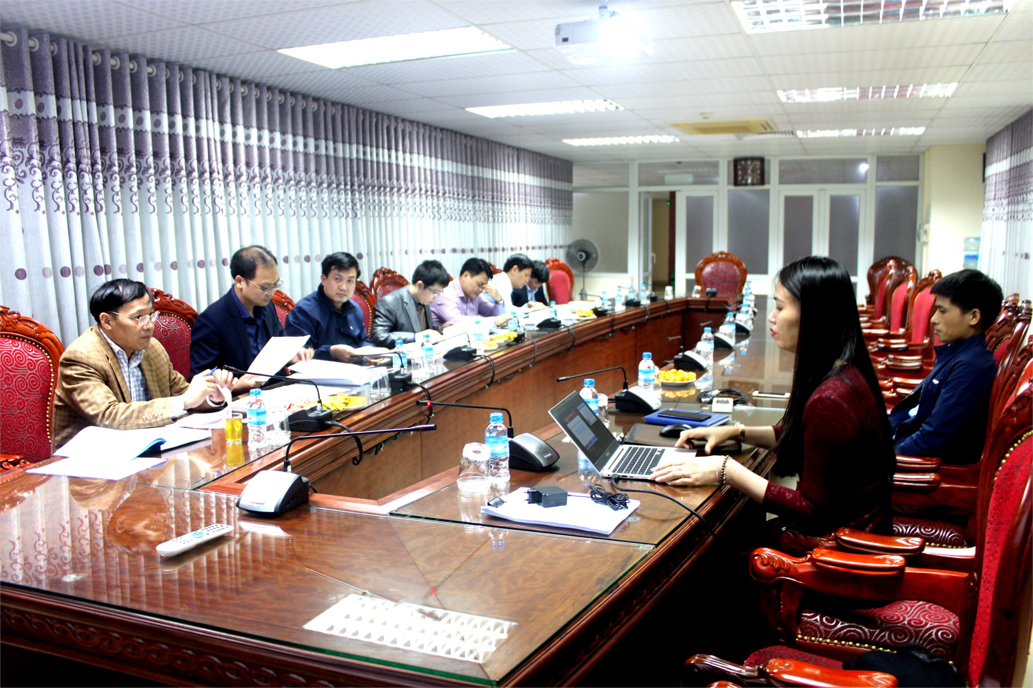 Nghiệm thu cấp cơ sở đề tài nghiên cứu khoa học Bộ Công Thương do TS. Nguyễn Thị Diệu Linh chủ nhiệm