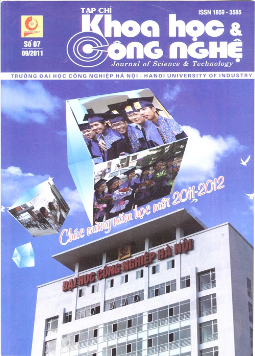 Tạp chí Khoa học và Công nghệ số 07 (09/2011)