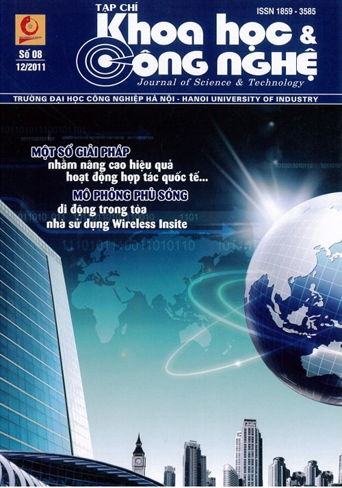 Tạp chí Khoa học và Công nghệ số 08 (12/2011)