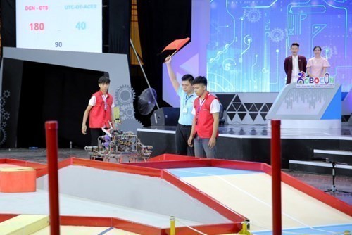 Robocon Đại học Công nghiệp Hà Nội tham dự vòng Chung kết toàn quốc Cuộc thi `Sáng tạo Robot Việt Nam 2019`