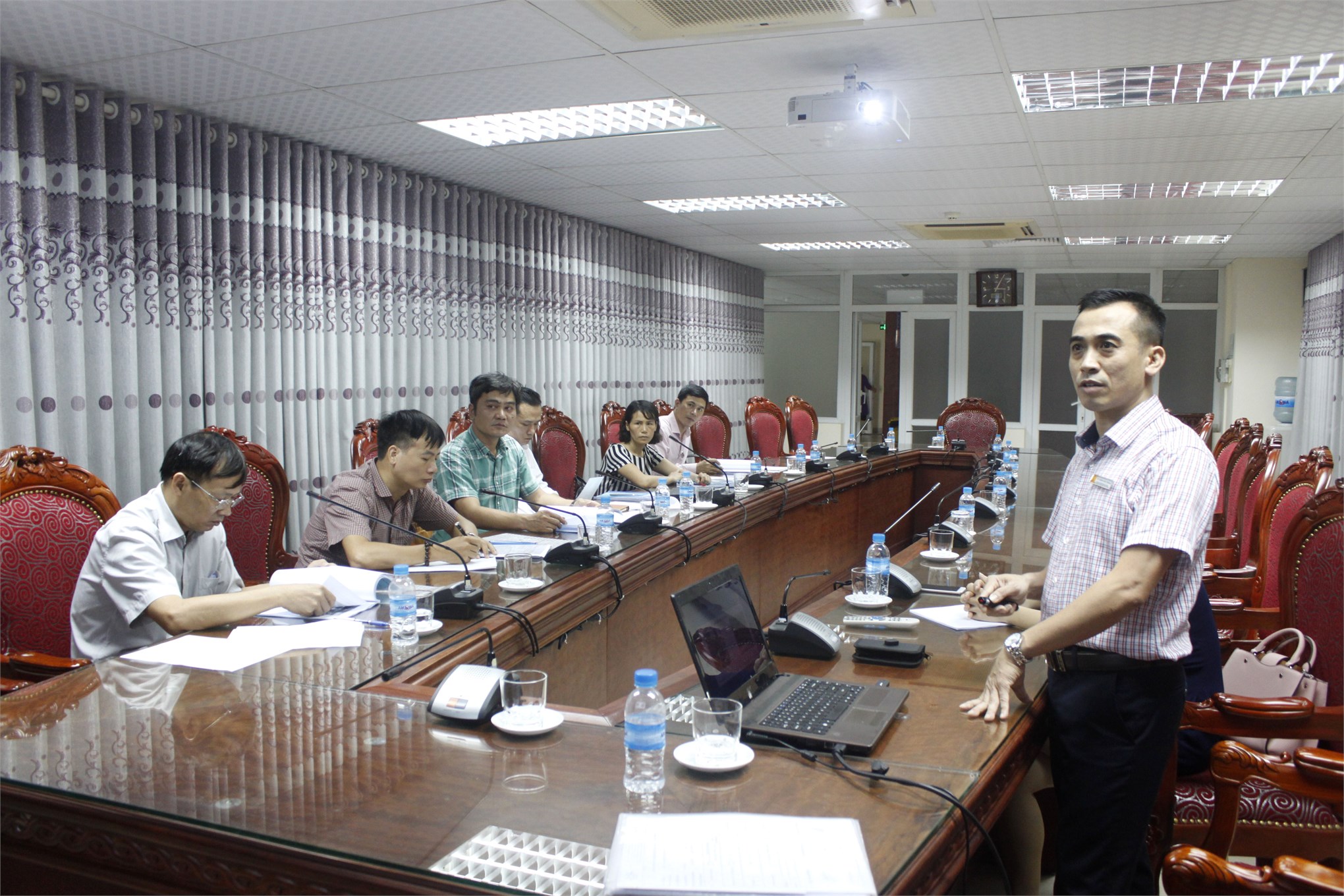 Nghiệm thu đề tài NCKH cấp trường thuộc lĩnh vực hóa học