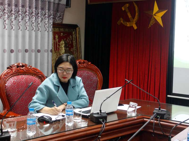 Nghiệm thu đề tài NCKH cấp trường do TS. Nguyễn Thị Phương Nga chủ nhiệm