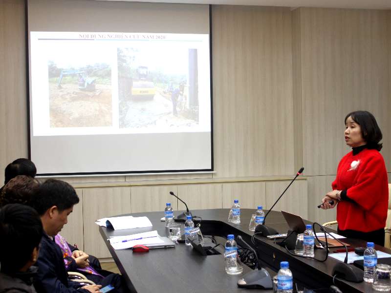 Nghiệm thu cấp cơ sở đề tài thuộc chương trình KC 08 do TS. Phạm Thị Mai Hương chủ nhiệm