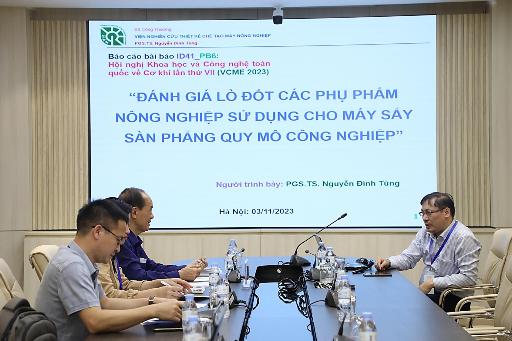 Tổng hội Cơ khí Việt Nam và Trường Đại học Công nghiệp Hà Nội tổ chức Hội nghị Khoa học và Công nghệ toàn quốc về Cơ khí lần thứ VII