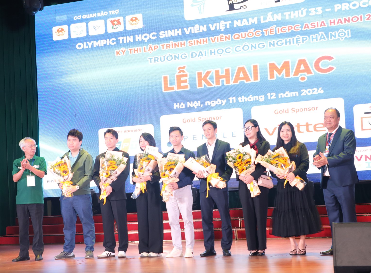 Khai mạc Olympic Tin học Sinh viên Việt Nam lần thứ 33, cuộc thi PROCON Việt Nam và trao giải Kỳ thi lập trình sinh viên quốc gia ICPC Việt Nam