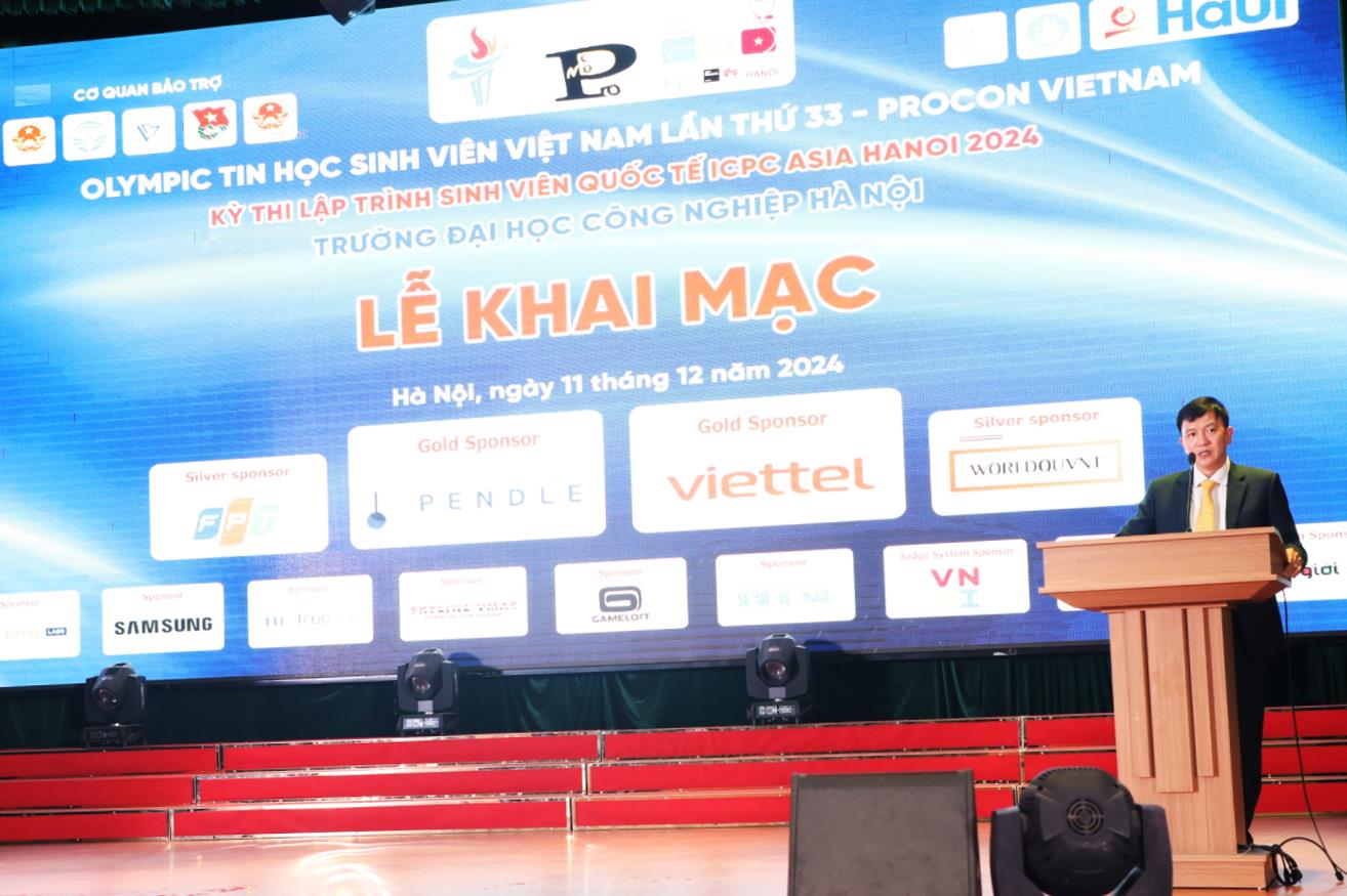 Khai mạc Olympic Tin học Sinh viên Việt Nam lần thứ 33, cuộc thi PROCON Việt Nam và trao giải Kỳ thi lập trình sinh viên quốc gia ICPC Việt Nam