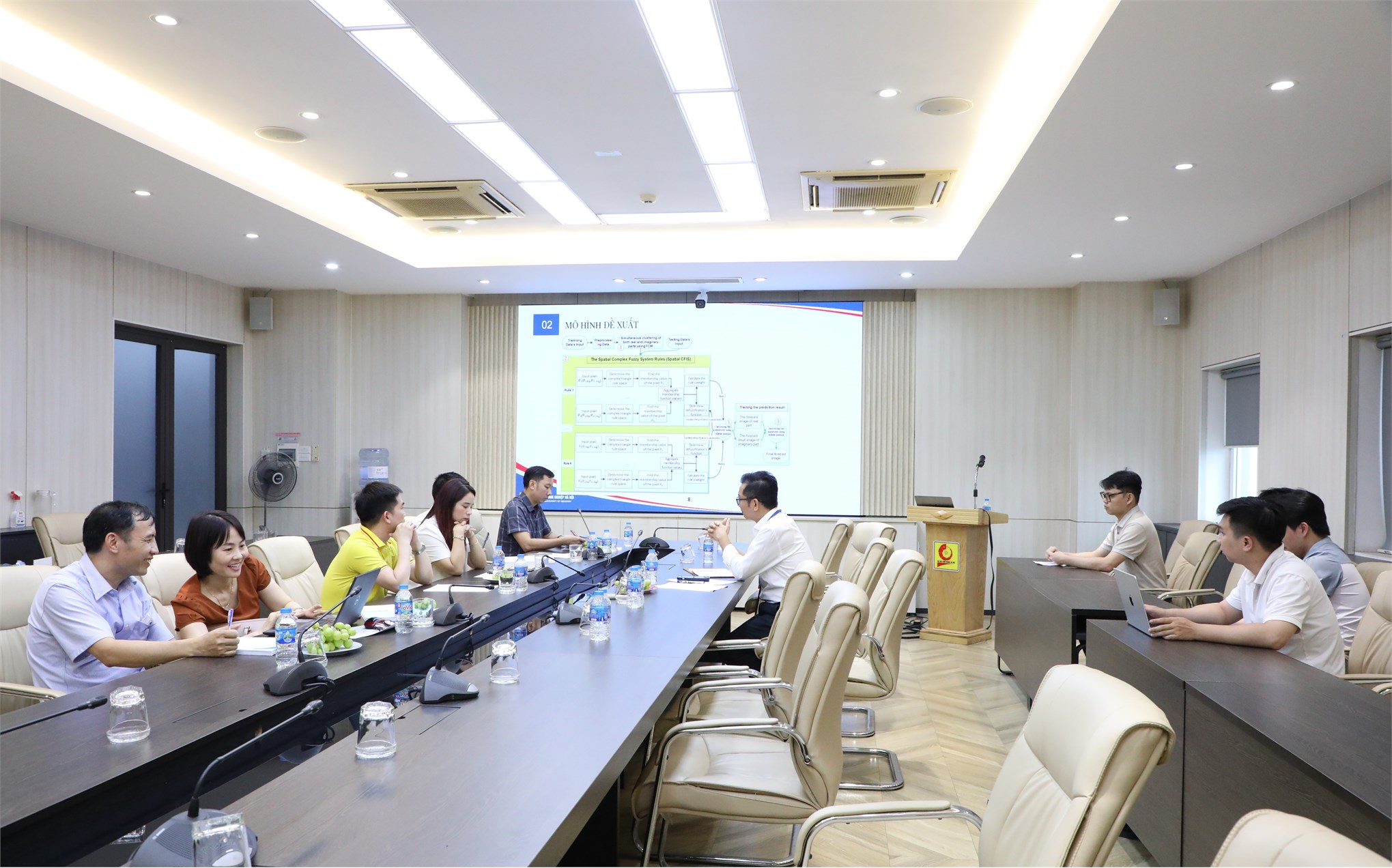 Nghiệm thu đề tài nghiên cứu khoa học: “Dự đoán ảnh mây vệ tinh với mô hình suy diễn mờ phức không gian - thời gian”