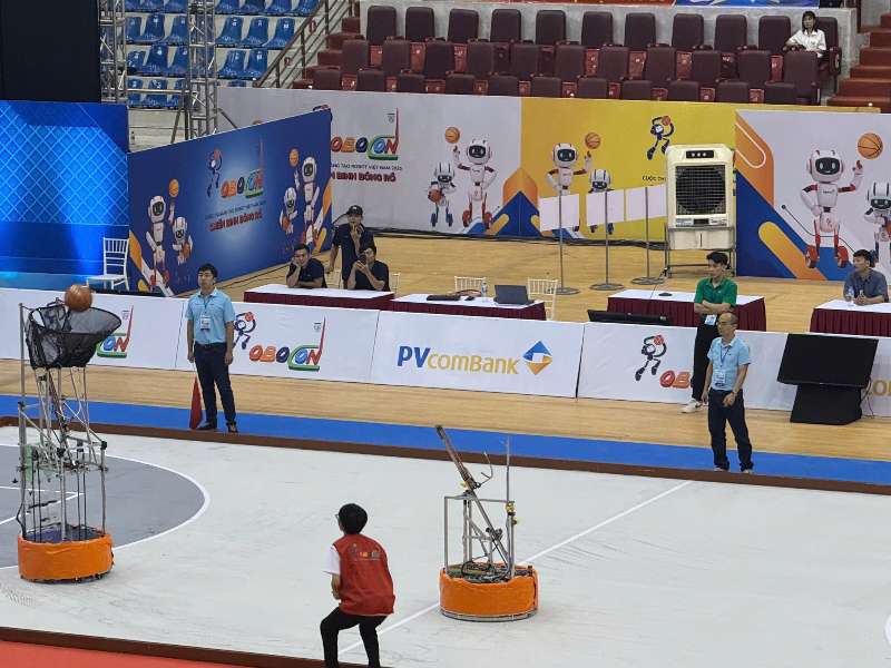 Robocon Việt Nam 2025 - Đại học Công nghiệp Hà Nội Cuộc thi tranh tài của “Những chiến binh bóng rổ”