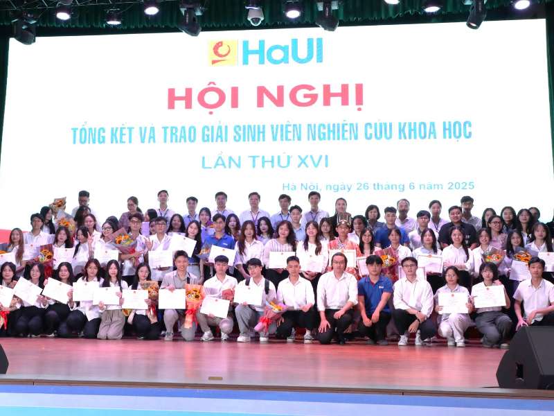 HaUI Students and Student Scientific Research Activity: Passion – Creativity – Integration