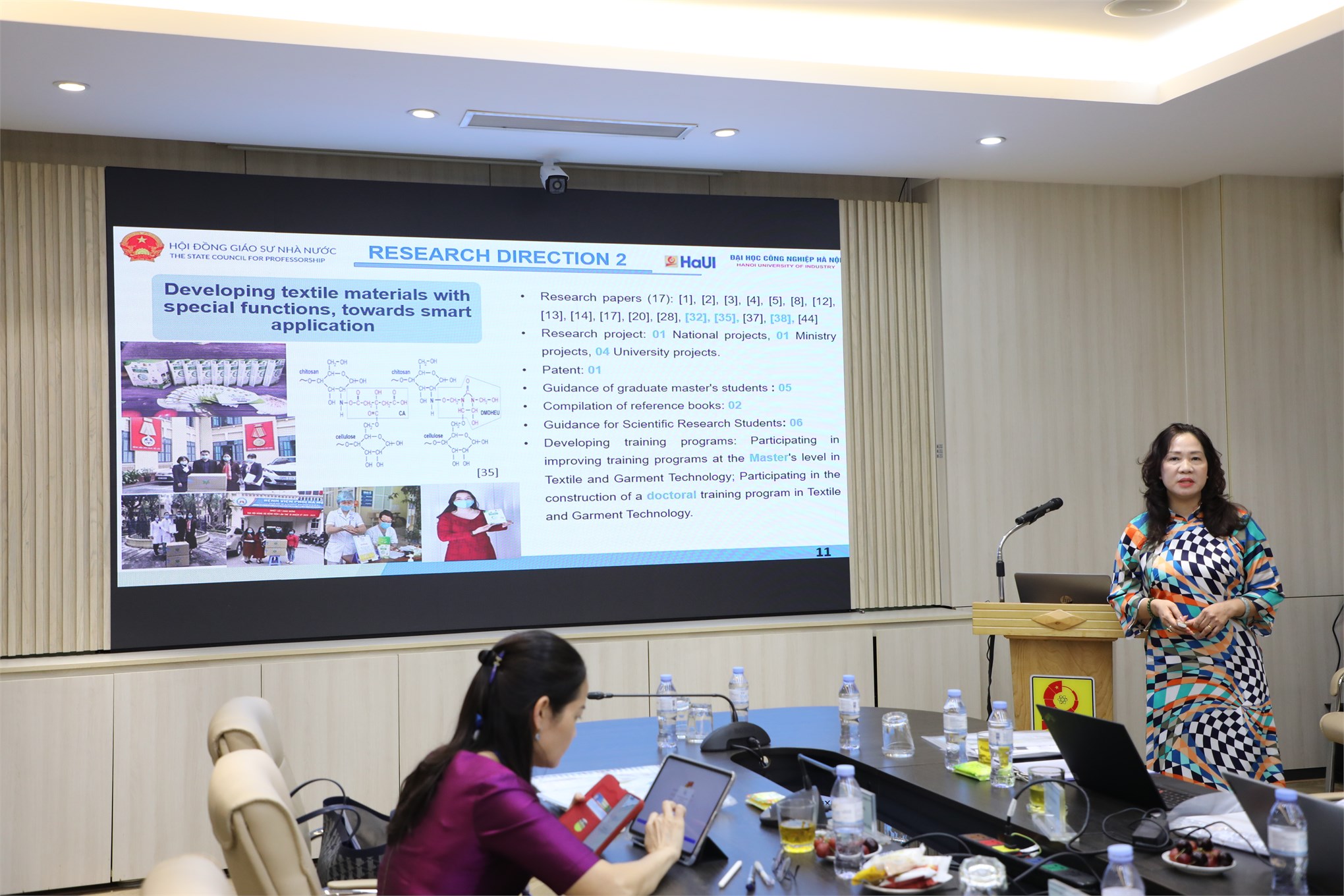 Hội đồng Giáo sư cơ sở Trường Đại học Công nghiệp Hà Nội tổ chức họp xét chọn ứng viên đạt tiêu chuẩn chức danh Giáo sư, Phó giáo sư năm 2025