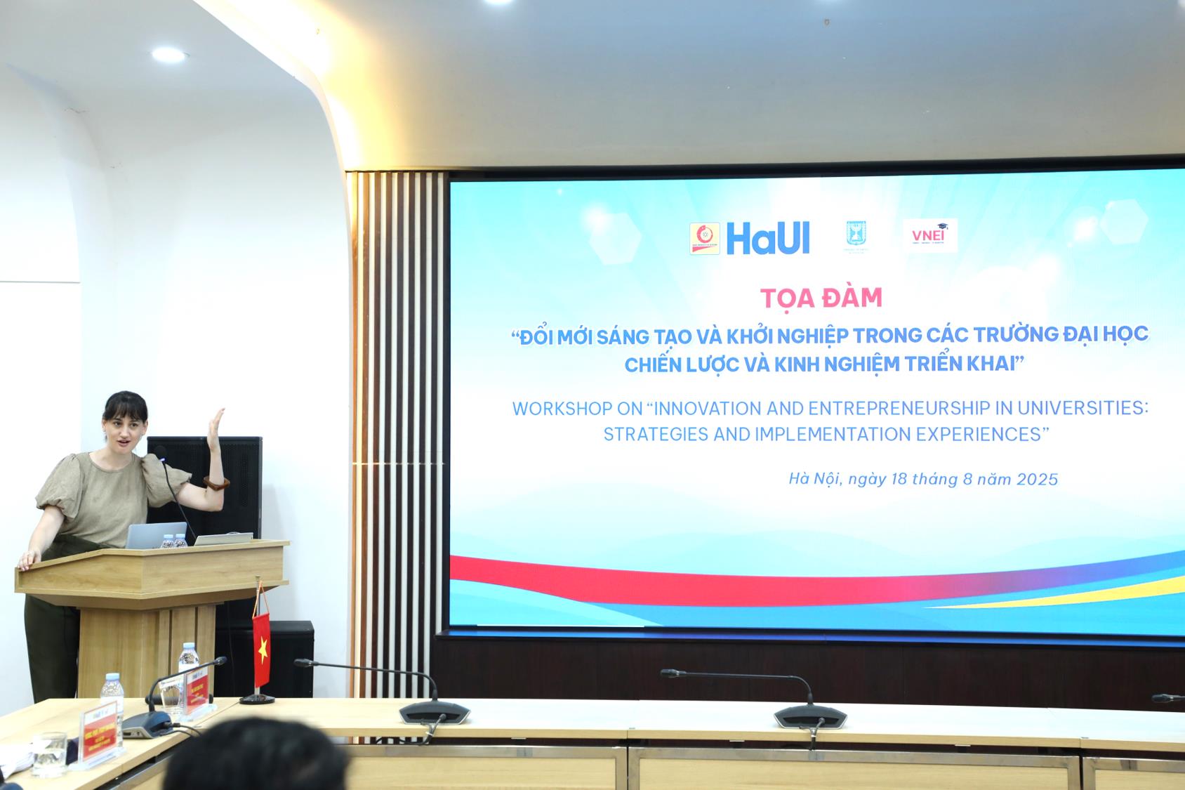 Tọa đàm: Đổi mới sáng tạo và khởi nghiệp trong các Trường Đại học: Học hỏi kinh nghiệm từ “Quốc gia khởi nghiệp Isarel”
