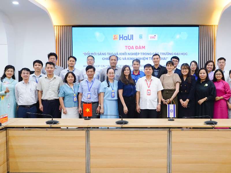 Tọa đàm: Đổi mới sáng tạo và khởi nghiệp trong các Trường Đại học: Học hỏi kinh nghiệm từ “Quốc gia khởi nghiệp Isarel”