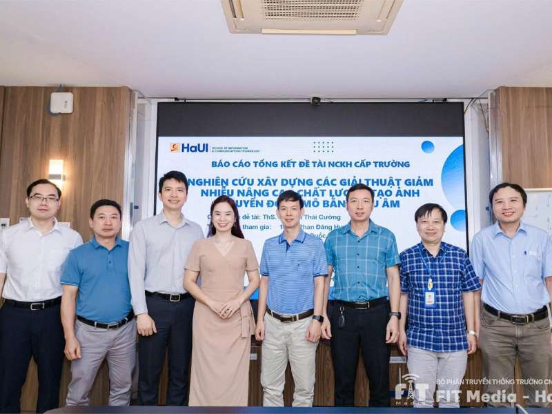 Nghiệm thu đề tài NCKH cấp Trường ‘‘Nghiên cứu xây dựng các giải thuật giảm nhiễu nhằm nâng cao chất lượng tạo ảnh chuyển động mô bằng siêu âm"