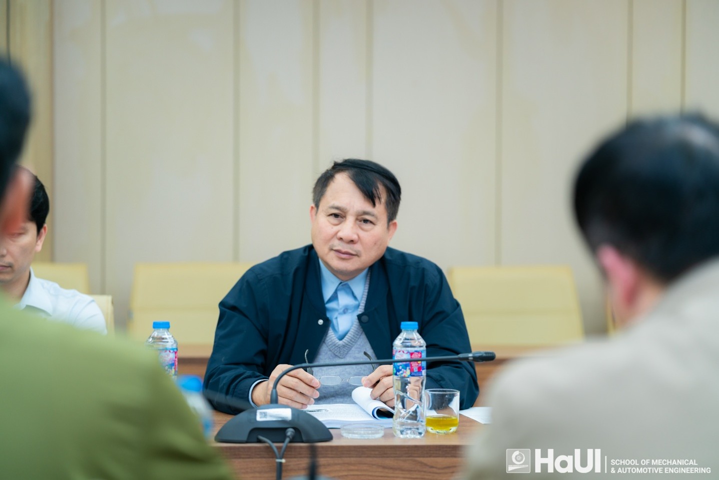 Nghiệm thu đề tài NCKH cấp Trường `Thiết kế, chế tạo mô hình động cơ ô tô sử dụng 2 nhiên liệu xăng - khí và hệ thống thu thập các thông số làm việc phục vụ công tác đào tạo`