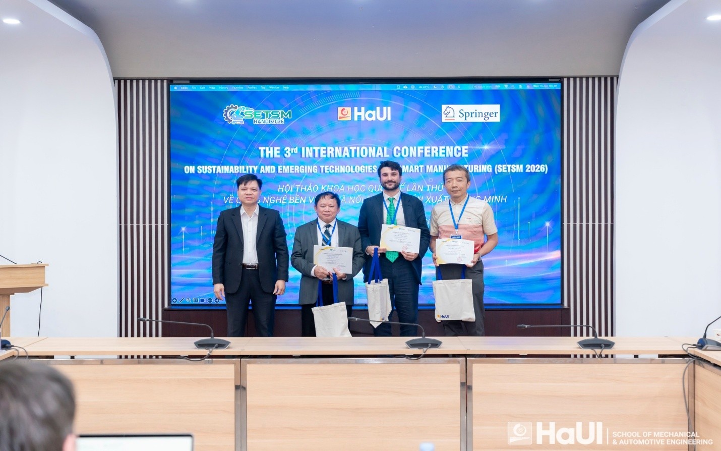 The 3rd International Conference on “Sustainable and Emerging Technologies for Smart Manufacturing” 2026