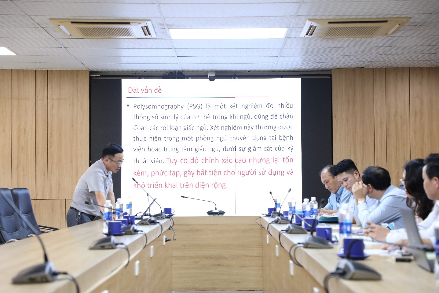 Nghiệm thu đề tài NCKH cấp cơ sở `Nghiên cứu thuật toán học máy nhận dạng tư thế ngủ và cảnh báo nguy cơ giấc ngủ của con người`