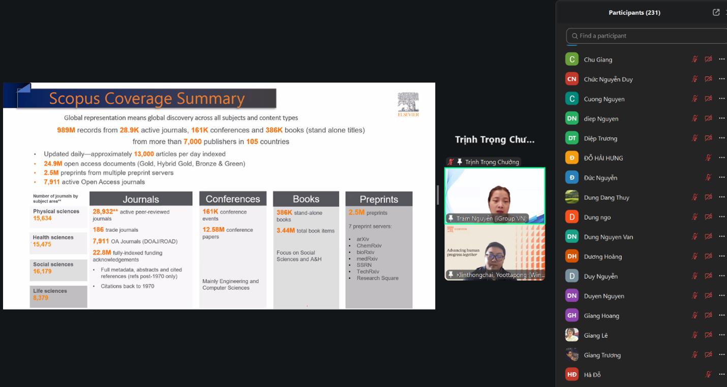 Hanoi University of Industry Organizes Scopus Database Training to Support Scientific Research