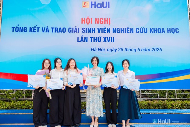 HaUI Student Scientific Research Activity Continues to Innovate and Grow