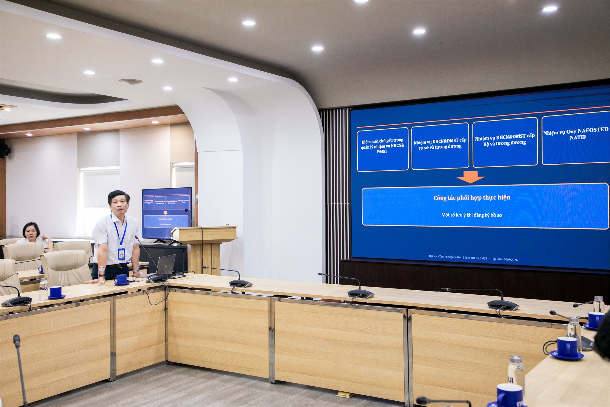 Đại học Công nghiệp Hà Nội hướng dẫn triển khai thực hiện nhiệm vụ KHCN&ĐMST các cấp năm 2026
